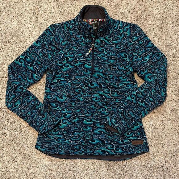 Sherpa Adventure Gear Long Sleeve 1/4 Zip Fleece Top Small - Picture 1 of 8